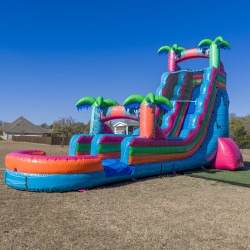 22ft Electric Tropics Slide